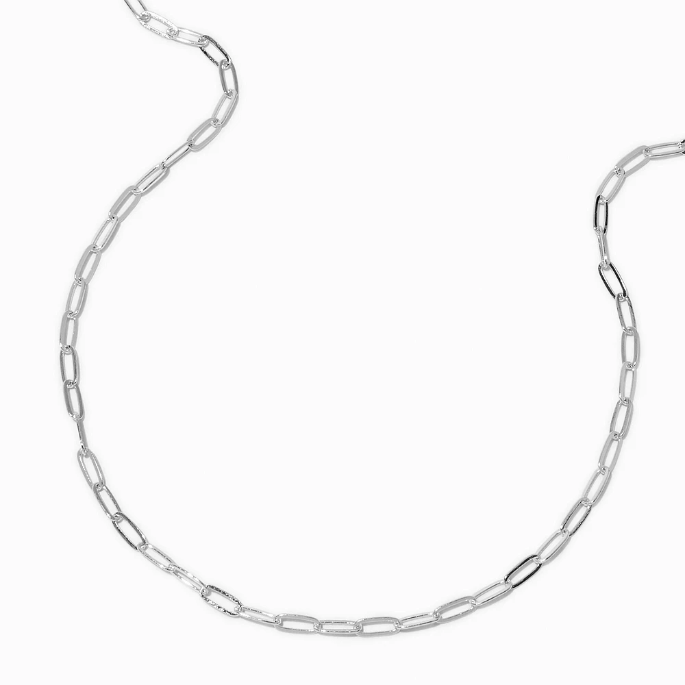 T H E M E x Claire's Silver-tone Paperclip Chain Necklace