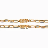 Best Friends Gold-tone Chain Bracelets - 2 Pack