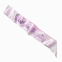 Pink "Birthday Royalty" Sash