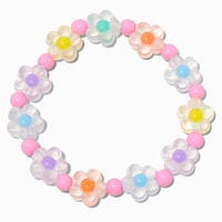 Claire's Club Pastel Flower Stretch Bracelet