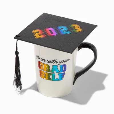 "Go On With Your Grad Self" 2023 Graduation Ceramic Mug
