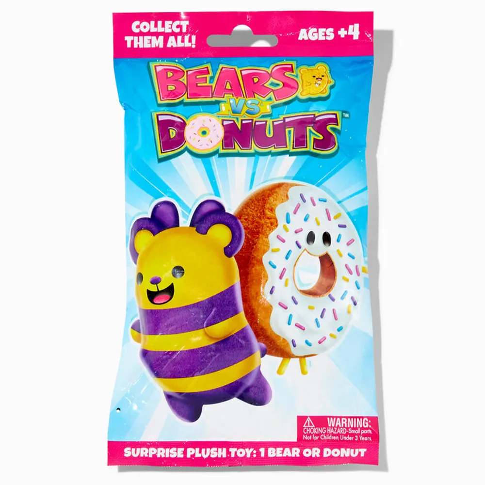 Bears Vs Donuts Surprise Plush Toys