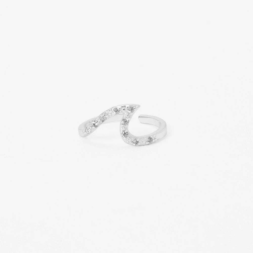 C LUXE by Claire's Sterling Silver Embellished Toe Ring