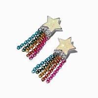 Glow in the Dark Shooting Star Stud Earrings