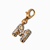 T H E M E x Claire's Gold-tone M Initial Charm