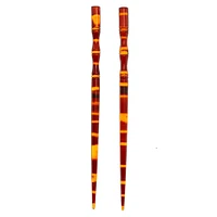 Tortoiseshell Hair Sticks - 2 Pack