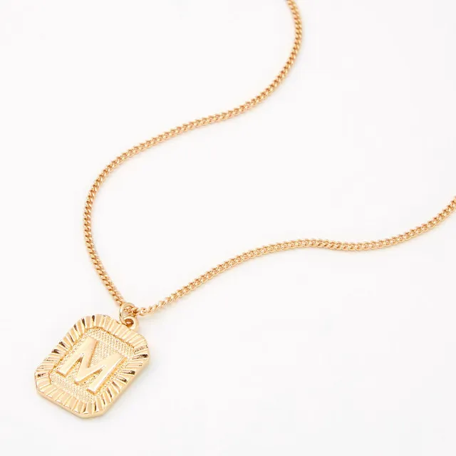 Ball & Medallion In Worn Gold Layer Necklace - Universal Thread