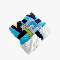 Bluey Oversized Silk Touch Sherpa Throw Blanket