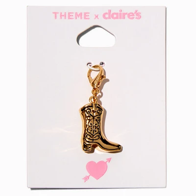 T H E M E x Claire's Gold-tone Cowboy Boot Charm