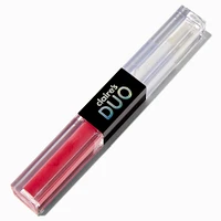 Light Pink Duo Lip Gloss Wand