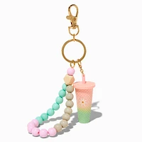 Ombré Tumbler Wristlet Keychain