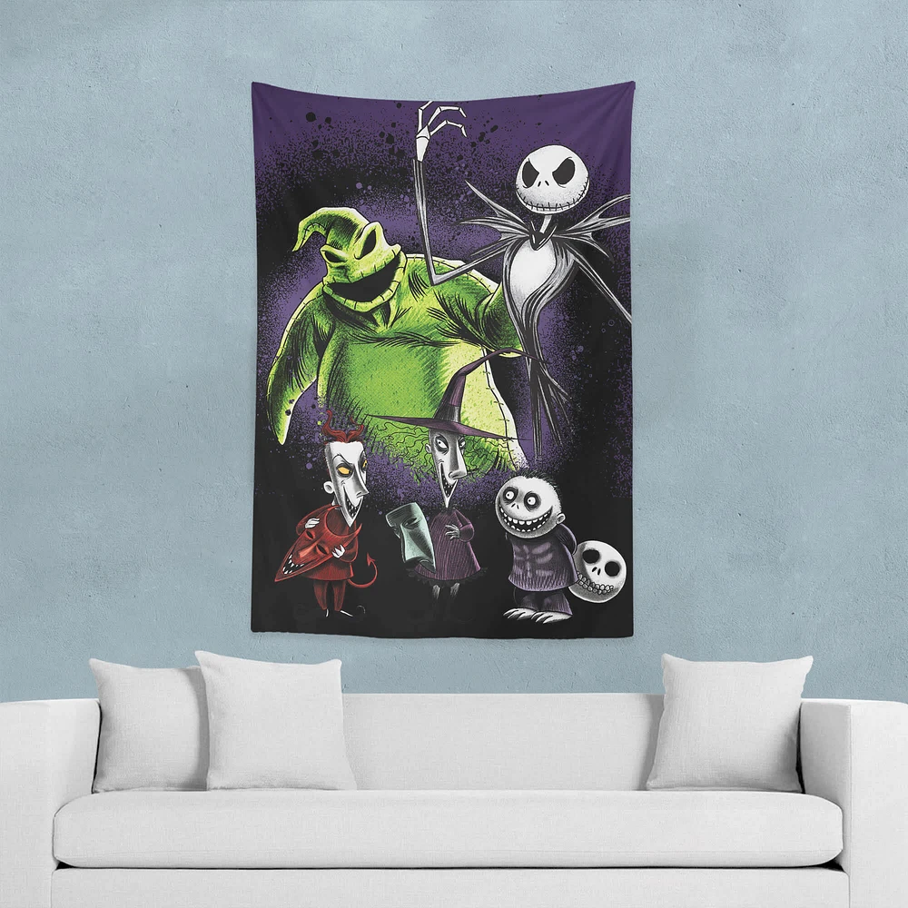 The Nightmare Before Christmas™ Make You Scream Wall Hanging Tapestry (ds)