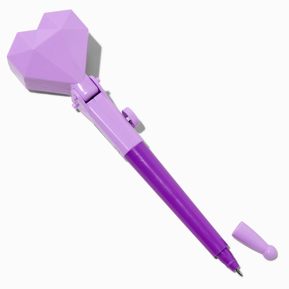 Hedgehog in a Heart Novelty Pen