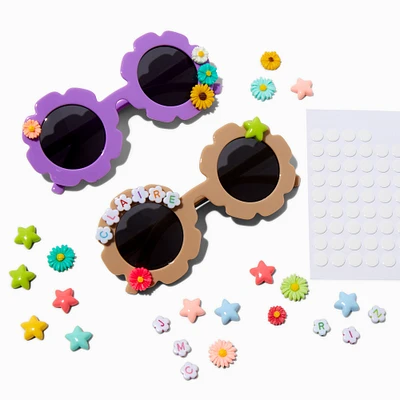 Claire's Club Do-It-Yourself Purple & Tan Sunglasses Kit - 2 Pack