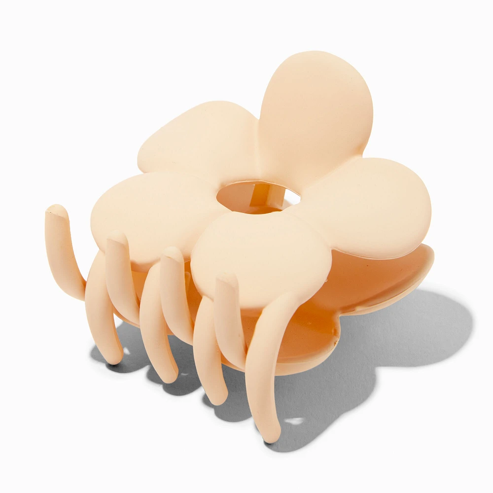 Cream Flower Hair Claw