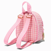 Claire's Club Pink Gingham Backpack