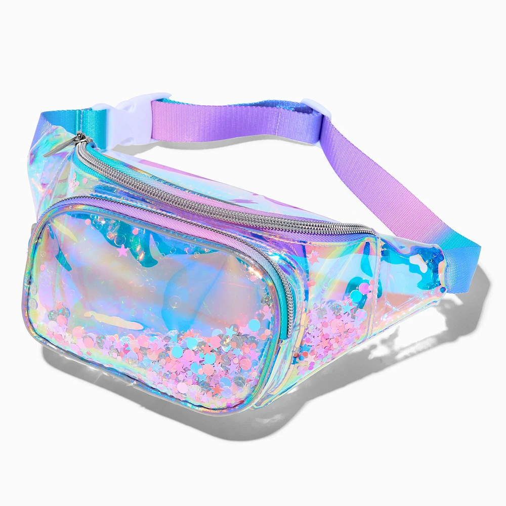 Claire's Club Mermaid Shaker Belt Bag