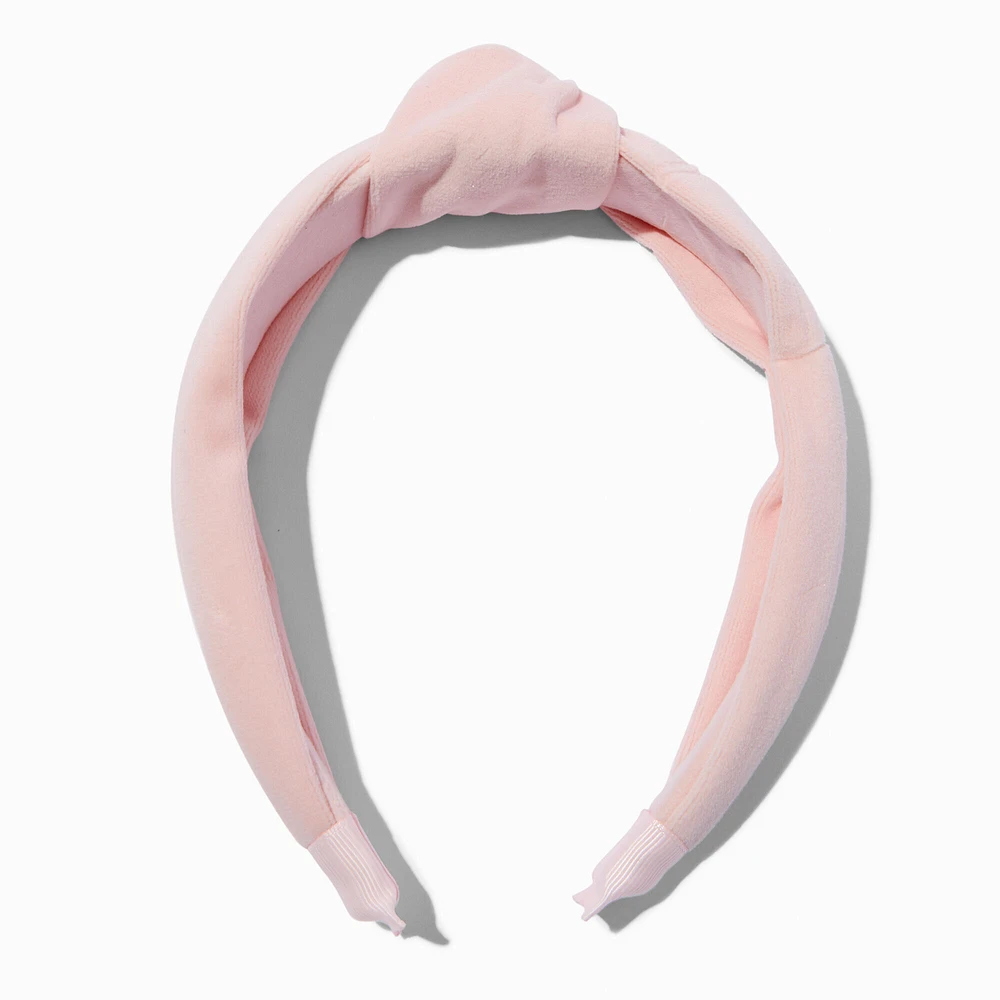 Claire's Club Pink Knotted Headband