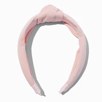 Claire's Club Pink Knotted Headband