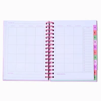 "Happy Mind, Happy Life" Weekly/Monthly Undated Planner