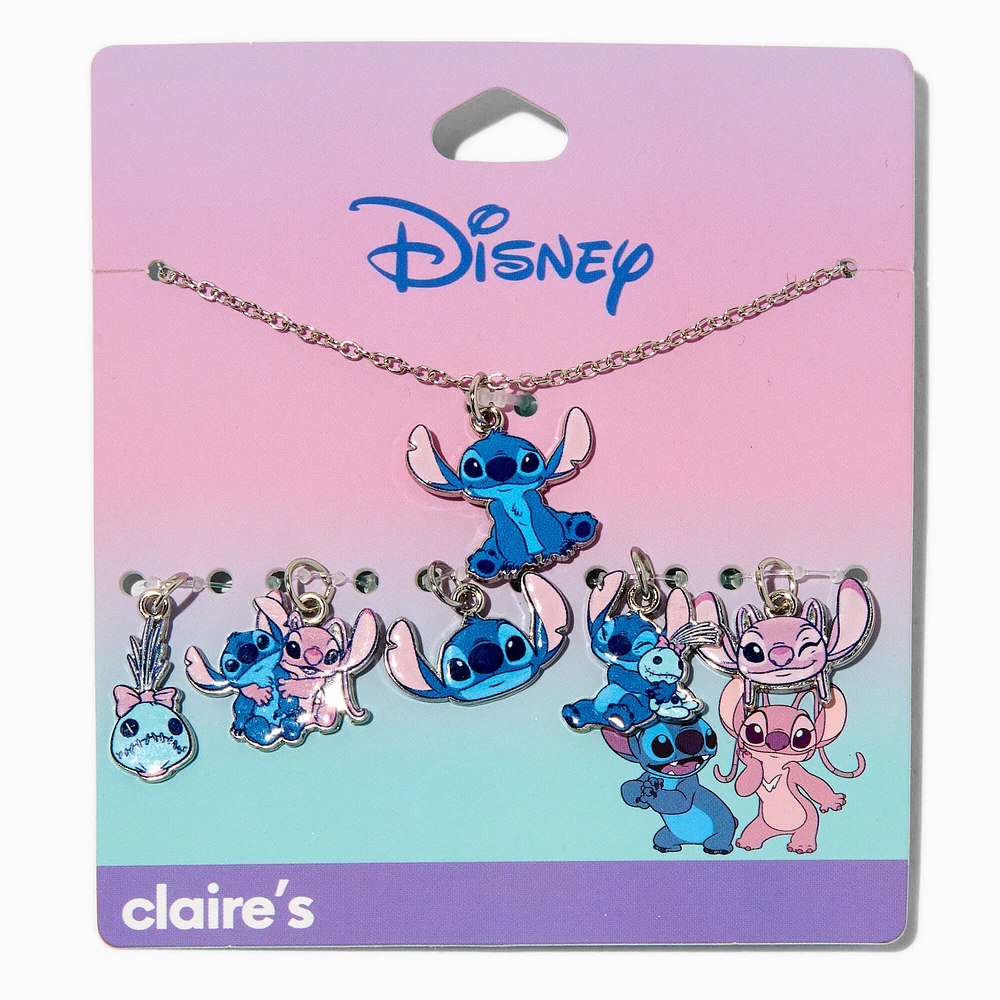 Disney Stitch Claire's Exclusive BFF Charm Necklace