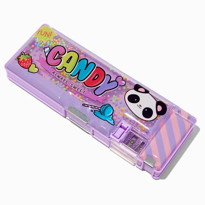 Panda Candy Compartment Pencil Case