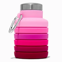 Collapsible Pink Ombré Water Bottle