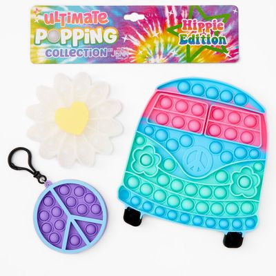Ultimate Popping Collection Hippie Edition Fidget Toy - Styles May Vary