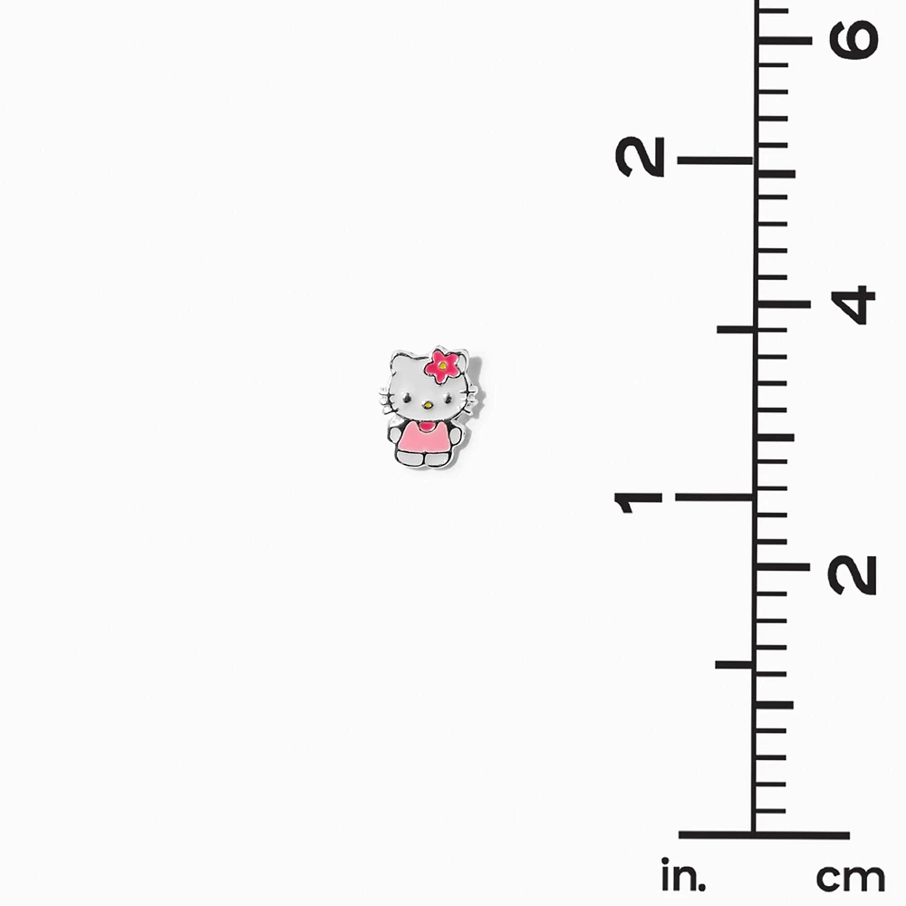 Sterling Silver Hello Kitty® and Friends Enamel Stud Earrings