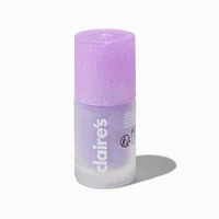Matte Effect Vegan Nail Polish - Lilac Glitter