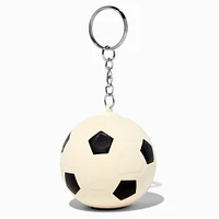 Soccer Ball Stress Ball Keychain