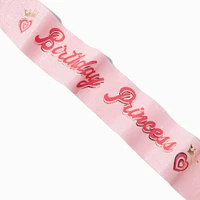 Birthday Princess Pink Sash