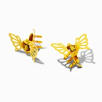 Bright Butterfly Mini Hair Claws