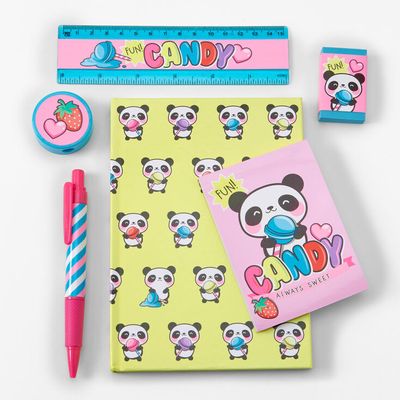 Candy Panda Stationery Set