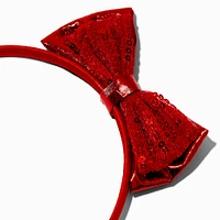 Claire's Club Holiday Metallic Bow Headbands - 3 Pack