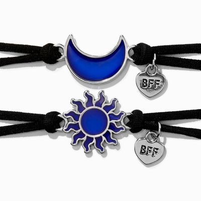 Sun & Moon Stretch Friendship Bracelets - 2 Pack