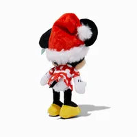 Disney Minnie Mouse Santa Hat 7" Plush Toy
