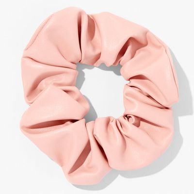 Medium Blush Pink Hair Scrunchie