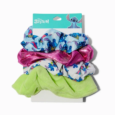 Disney Stitch Claire's Exclusive Foodie Hair Scrunchies - 4 Pack