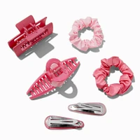 Mixed Scrunchie & Hair Clip Set