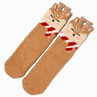 Reindeer Cozy Socks