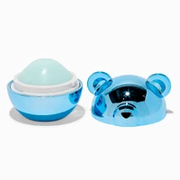 Icy Blue Chrome Bear Lip Balm