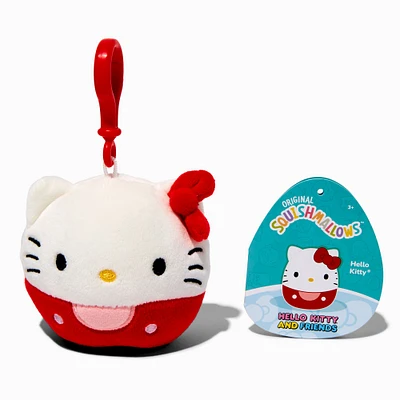 Squishmallows™ x Hello Kitty® And Friends 3.5'' Hello Kitty® Plush Bag Clip