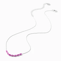 Anodized Slide Bead Chain Necklace