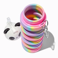 Collapsible Tie Dye Panda Water Bottle