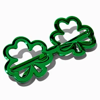 Shamrock-Shaped Party Glasses