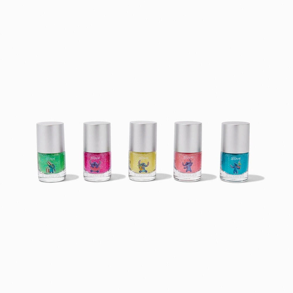 Disney Stitch Claire's Exclusive Foodie Nail Polish Set - 6 Pack