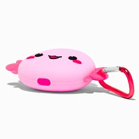 Pink Axolotl Silicone Earbud Case Cover - Compatible With Apple AirPods®