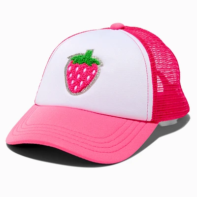 Strawberry Trucker Hat