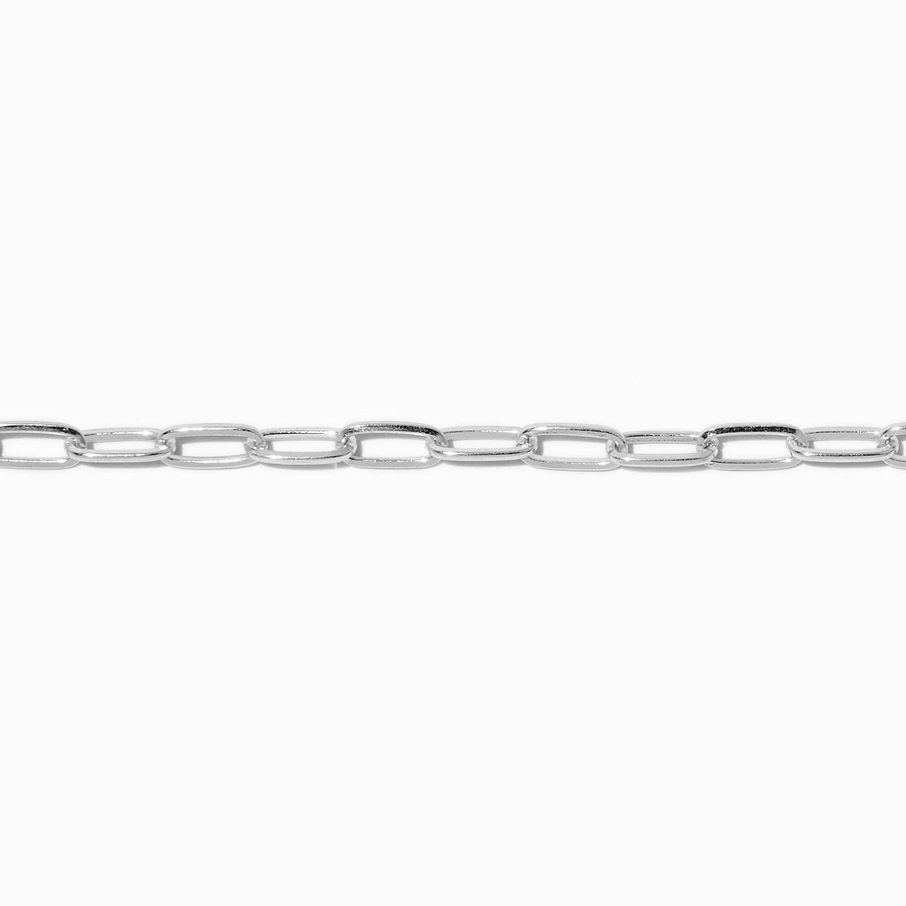 T H E M E x Claire's Silver-tone Paperclip Chain Bracelet